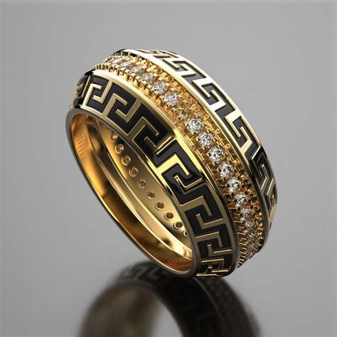 versace mens chains|versace men's wedding rings.